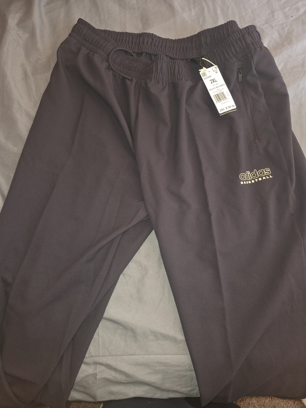 adidas Black Basketball Joggers